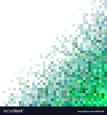 Pixelated Blurred Mosaic Background vector image