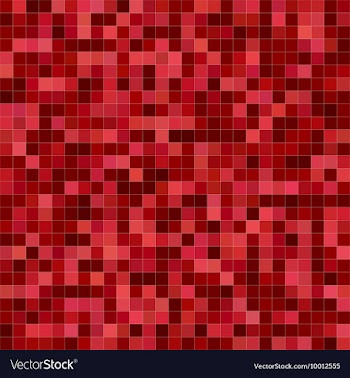 Pixelated Blurred Mosaic Background vector image