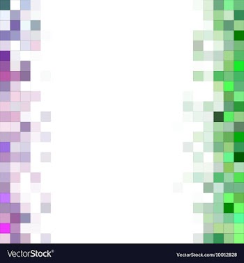 Pixelated Blurred Mosaic Background vector image