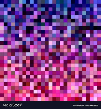 Pixelated Blurred Mosaic Background vector image