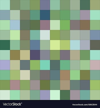 Pixelated Blurred Mosaic Background vector image