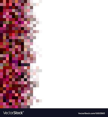 Pixelated Blurred Mosaic Background vector image