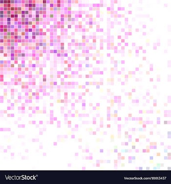 Pixelated Blurred Mosaic Background vector image