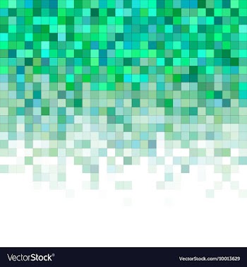 Pixelated Blurred Mosaic Background vector image