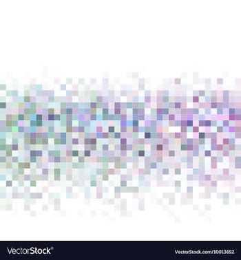 Pixelated Blurred Mosaic Background vector image