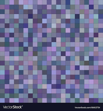 Pixelated Blurred Mosaic Background vector image