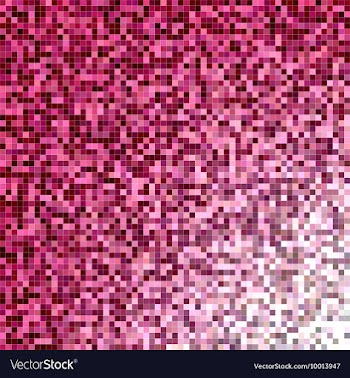 Pixelated Blurred Mosaic Background vector image