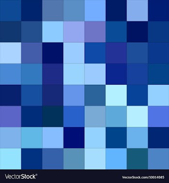 Pixelated Blurred Mosaic Background vector image