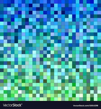 Pixelated Blurred Mosaic Background vector image