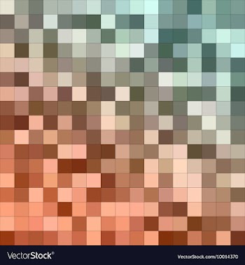 Pixelated Blurred Mosaic Background vector image