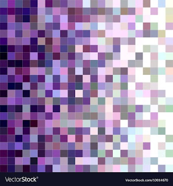 Pixelated Blurred Mosaic Background vector image