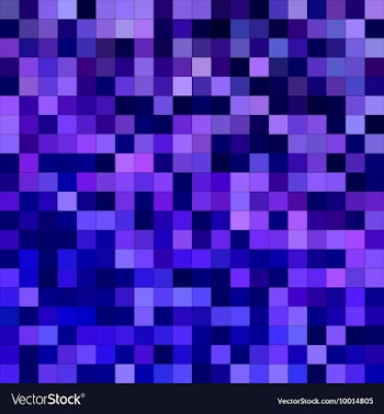 Pixelated Blurred Mosaic Background vector image