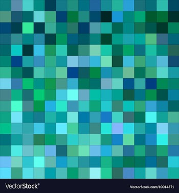 Pixelated Blurred Mosaic Background vector image