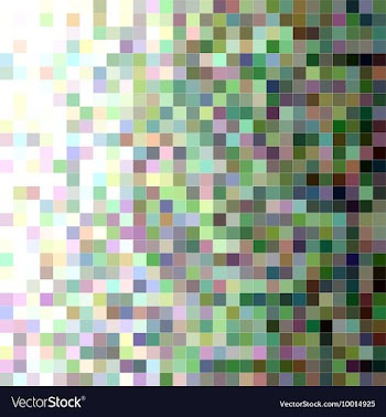 Pixelated Blurred Mosaic Background vector image