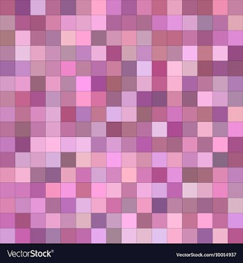 Pixelated Blurred Mosaic Background vector image