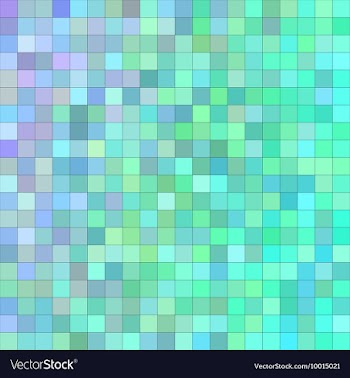 Pixelated Blurred Mosaic Background vector image