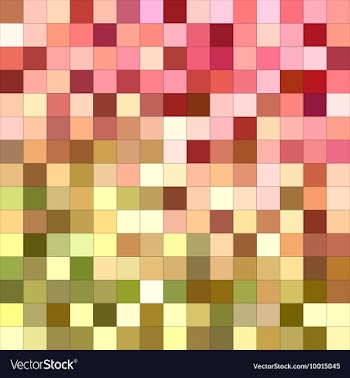 Pixelated Blurred Mosaic Background vector image