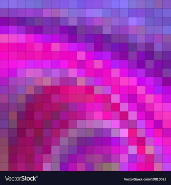 Pixelated Blurred Mosaic Background vector image