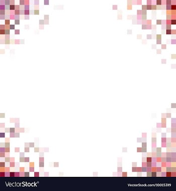 Pixelated Blurred Mosaic Background vector image