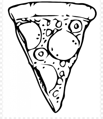 Pizza Black and white Clip art - White Food Cliparts 846*1024 ...