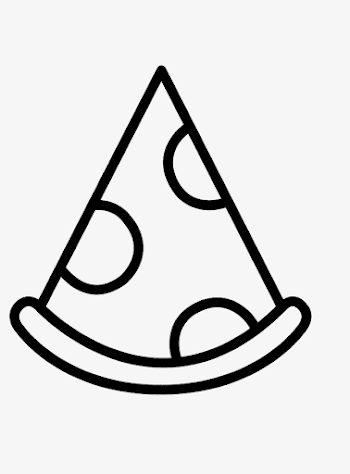 pizza clipart black and white pizza sketch black jane pen line png ...