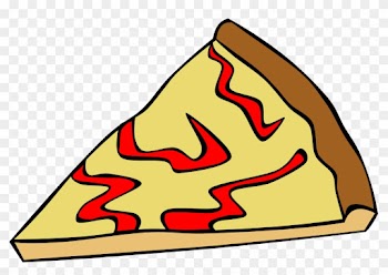 Pizza Clipart Fast Food - Cartoon Cheese Pizza