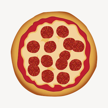Pizza clipart illustration psd. Free | Free PSD - rawpixel