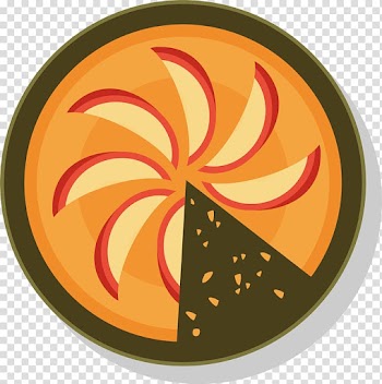 Pizza, Fruit pizza transparent background PNG clipart