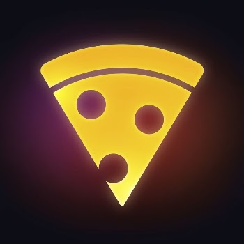 Pizza icon, neon glow design | Free Icons - rawpixel