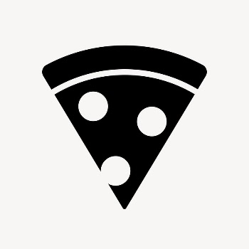 Pizza icon, simple flat design | Free Icons - rawpixel