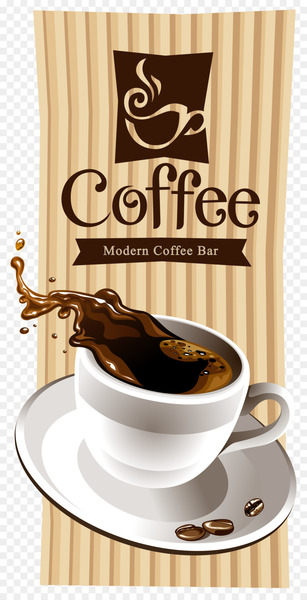 Pizza Italian cuisine Cafe Restaurant - Coffee poster vector 