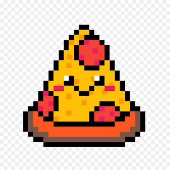 Pizza Pixel art Minecraft Artist Drawing - pizza 