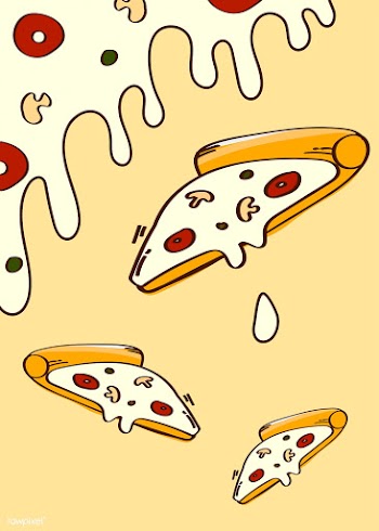 Pizza slice background | Free stock vector - 1187100