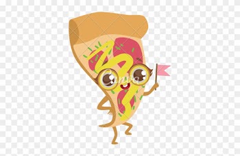 Pizza Slice Cartoon - Cartoon Food With Legs