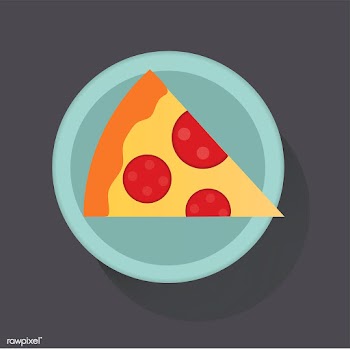 Pizza slice icon vector illustration | Free stock vector - 390358