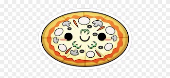 Pizza Transparent Png Sticker - Food