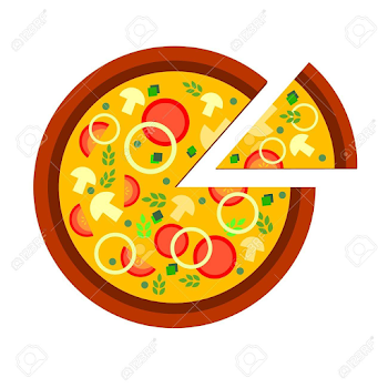 Pizza Vector Food Slice Illustration Cheese Restaurant Royalty ...