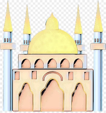 Place Of Worship, Yellow, Worship, Landmark, Mosque PNG