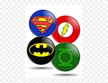 Placky Justice League Big Copy - Superhero Girl Party Decoration