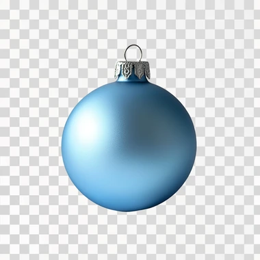 plain christmas ornament empty background