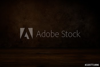 Plain dark black wall product background