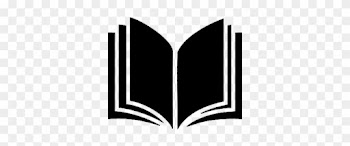 Plain Fountain Syringe - Open Book Icon Black And White