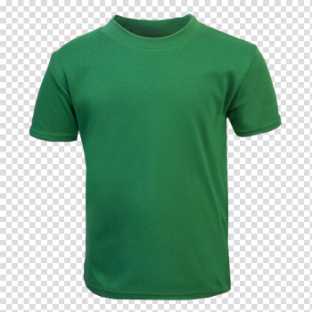 Plain Green T-Shirt PNG Download Image