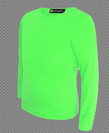 Plain Green T-Shirt PNG Photo