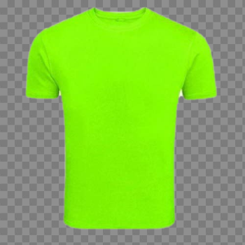 Plain Green T-Shirt Transparent Image