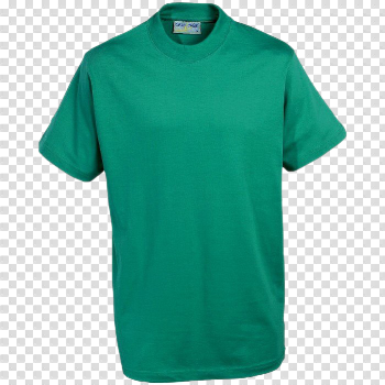 Plain Green T-Shirt Transparent Images