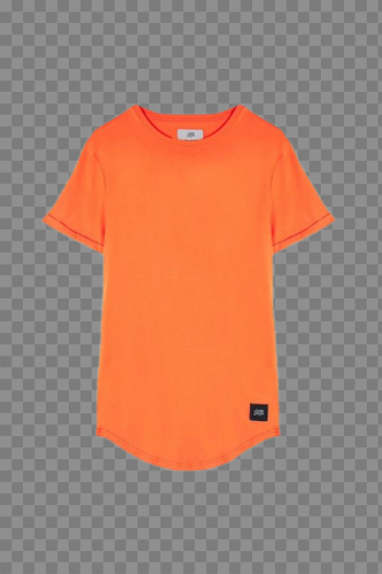 Plain Orange T-Shirt Transparent Images