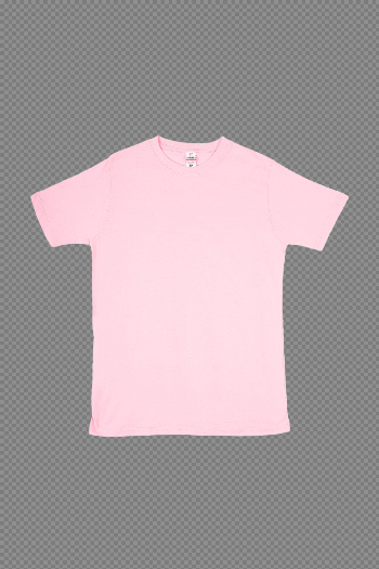 Plain Pink T-Shirt PNG High-Quality Image