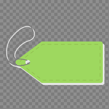 Plain promotional price tag - Transparent PNG & SVG vector