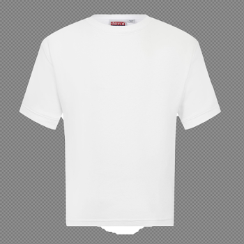 Plain White T-Shirt PNG Background Image